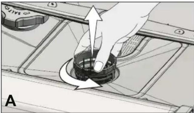 GRUNDIG GNF 51040 - Filter reinigen - 1