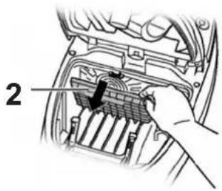 FAKIR E 240 - Motorschutzfilter wechseln - 1