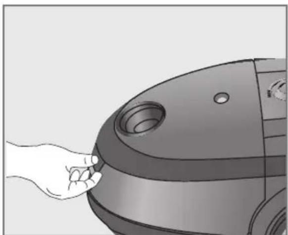 GRUNDIG VCC 9851 Bodyguard Eco - Staubbeutel wechseln - 1