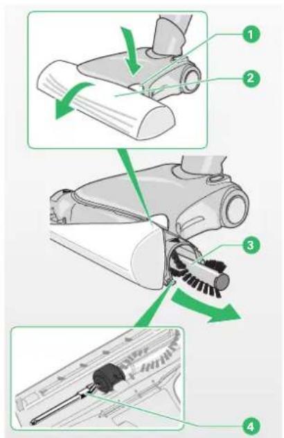 VORWERK Tiger 260 - Bürstwirkung prüfen - 1