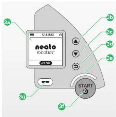 neato robotics* MENU START