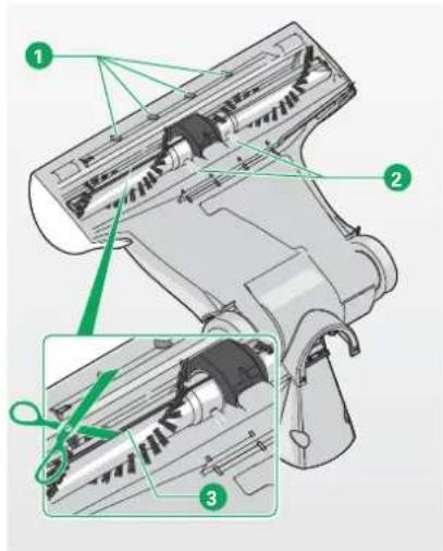 VORWERK VT265 - Motorschutzfi Iter einsetzen - 1