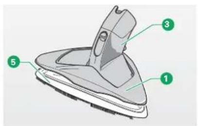 VORWERK VT265 - Flexodüse 14 Oberteil - 3