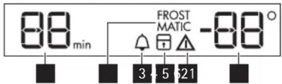 08 min FROST MATIC -08 ° 3 + 5 +21