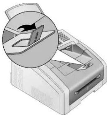 OKI OKIFAX 170 - Papierstopper niet gebruiken met papier van het formaat Legal! - 1