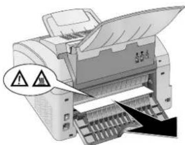 OKI OKIFAX 170 - PAPIERSTORING IN FIXEERREENHEID VERHELPEN - 3