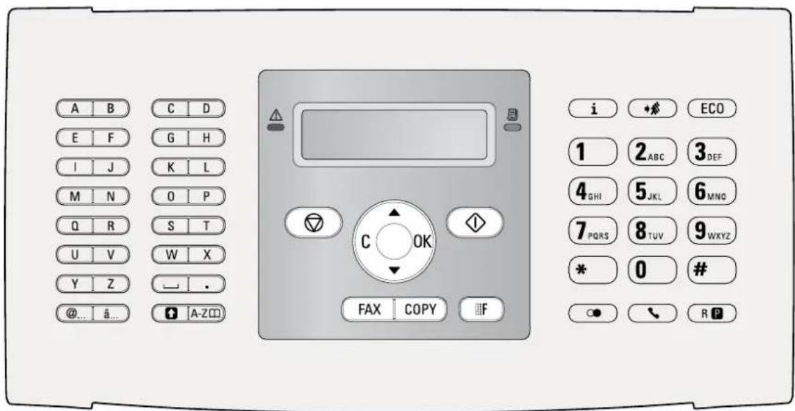XEROX LF8140 - Aansluitingen aan de achterzijde - 2