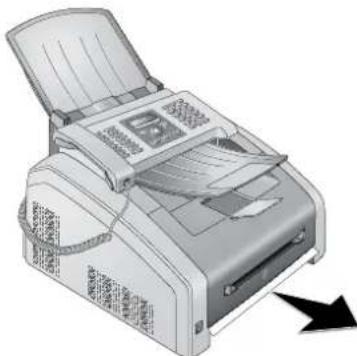 XEROX LF8140 - Papierstoring in papiercassette/papierinvoer verhelpen - 2