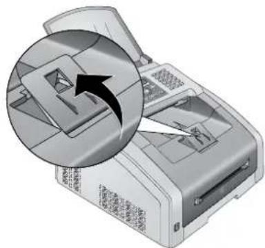 XEROX LF8140 - Printuitgifte houder uitklappen - 3