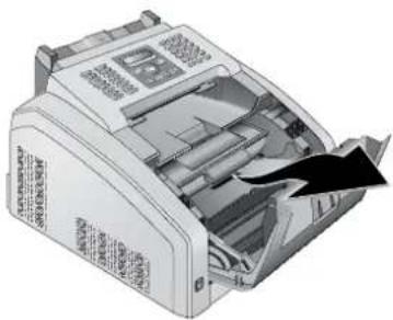 XEROX LF8140 - Verpakkingsmateriaal van de tonercartridge verwijderen - 3