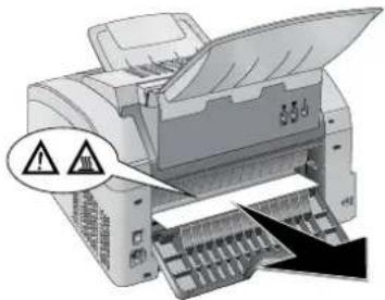 XEROX LF8140 - Papierstoring in fixeereenheid verhelpen - 3