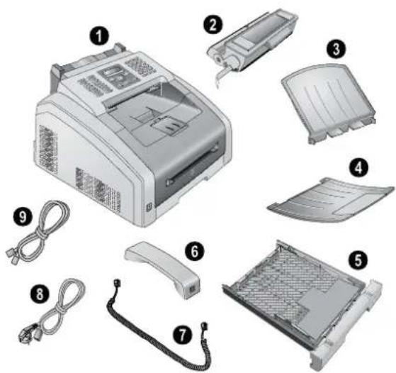 XEROX LF8140 - Inhoud verpakking - 1