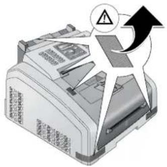 XEROX LF8140 - Verpakkingsmateriaal van het apparaat verwijderen - 1