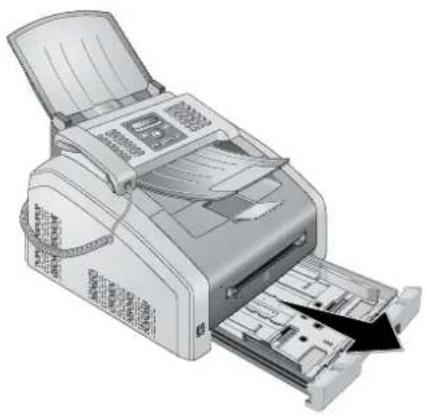 XEROX LF8140 - Papier in de papiercassette plaatsen - 1