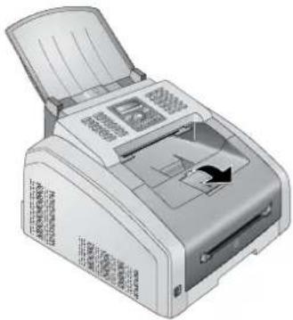 XEROX LF8140 - Printuitgifte houder uitklappen - 1