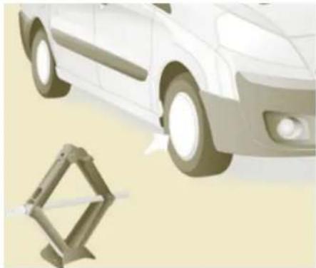 PEUGEOT Expert (2011) - Radwechsel - 2