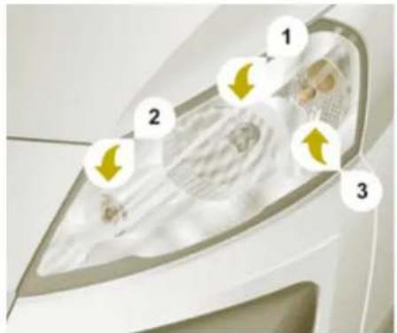 PEUGEOT Expert (2011) - Austausch der Glühlampen - 1
