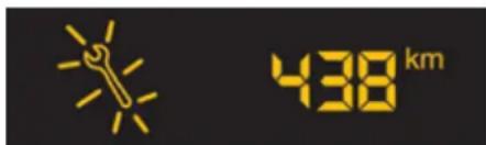 438 km