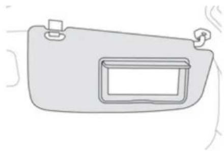 PEUGEOT iON (2010) - Sonnenblende - 1
