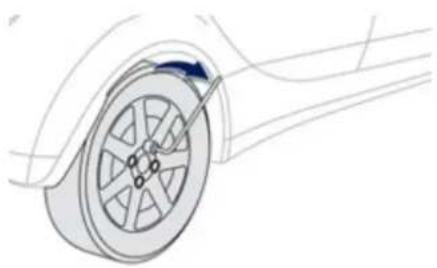 PEUGEOT iON (2010) - Rad montieren - 3