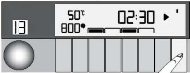 13 50°C 800° 02:30