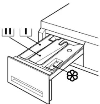 Küppersbusch IWT 1259.1W - Schublade für Wasch- und Pflegemittel - 1