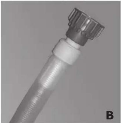 PRIVILEG PWT 2525 - Wasserzulaufschlauch(-schläuche) (Abbildung A, B oder C - je nach Modell) - 1