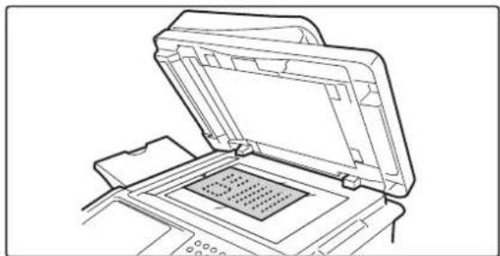 SHARP MX-B382SC - EINLEGEN DES ORIGINALS AUF DEM VORLAGENGLAS - 2