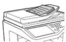SHARP MX-B382SC - - 1 Legen Sie die Originale ein. - 1
