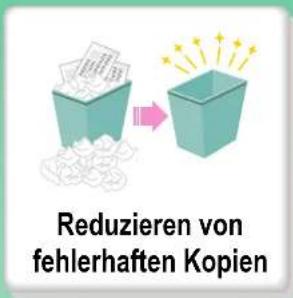 Reduzieren von fehlerhaften Kopien
