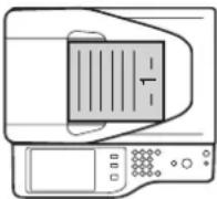 SHARP MX-B382SC - Legen Sie das Original ein. - 3
