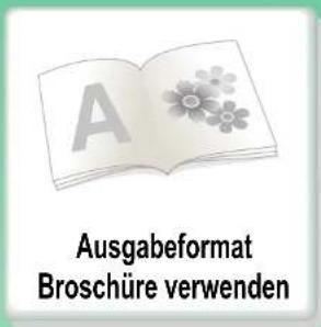 Ausgabeformat Broschüre verwenden