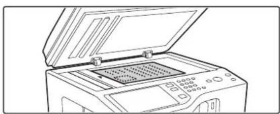SHARP MX-B382SC - VERWENDEN DES VORLAGENGLASES FÜR DIE ÜBERTRAGUNG - 1