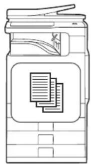SHARP MX-B382SC - ANRUFEN EINES FAXGERÄTS UND STARTEN DES FAXEMPFANGS (Abruf) - 1