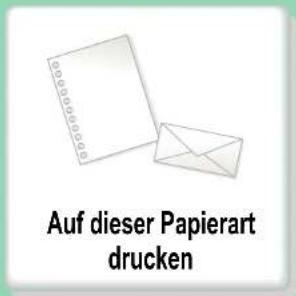 Auf dieser Papierart drucken