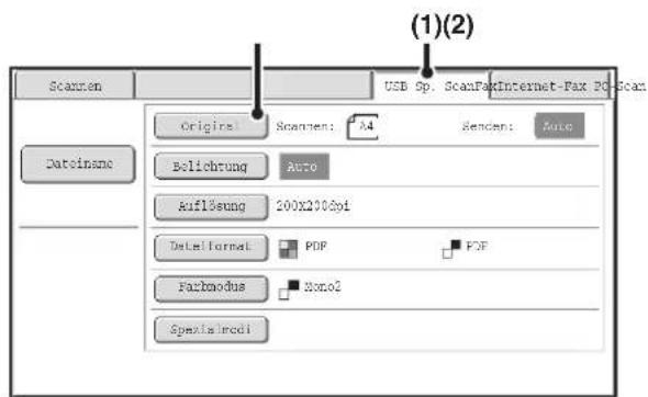 Scanen Original Scanen: A4 Senden: Auto Dateiname Belichtung Auto Auflösung 200x200dpi Data format PDF PDF Farbmodus Mono2 Spexia inedi (1)(2)