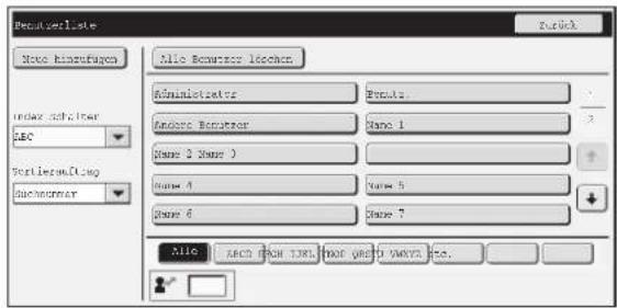 RecycleFile Note hinzufagen Index: schulzer LEC Vertriebs/Count buchnummer Alic Remuter leschen Administratzer Andere Remuter Name 2 (Name 1) Name 4 Name 6 Name 7 Alic Alics from 100% Balf (BFC) to VMVCS. Rsc. OK