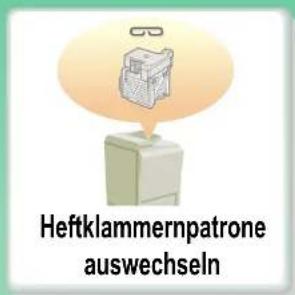 Heftklammernpatrone auswechseln