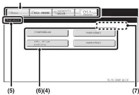Open BILD SEINER OKONIONA OKONIONA OSA Shortwave OpenShallung centering1 make-Ablage centering1 0/00/2010 11:20 (5) (6)(4) (7)