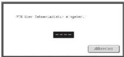 PTN über ZehnerLastufe eingebert. Abbrechen