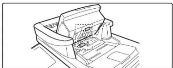 SHARP MX-B382SC - EINZUGSROLLEN DES AUTOMATISCHEN ORIGINALEINZUGS REINIGEN - 5