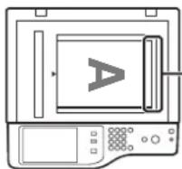 SHARP MX-B382SC - Legen Sie das Original ein. - 1