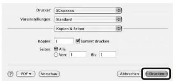 Drucker: SCxxxxxxx Voreinstellungen: Standard Kopien & Seiten Kopien: 1 Sortiert drucken Seiten: Alle Von: 1 Bis: 1 ? PDF Vorschau Abbrechen Drucken