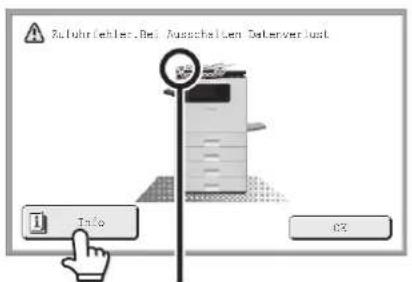 Autohautehler.Bel Ausschalten Datenverlust Info OK