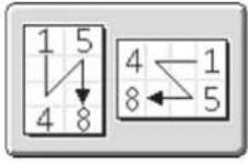 SHARP MX-B382SC - Kopierergebnisse der 8 Visitenkarten-Layouts - 14