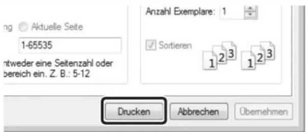 ng Aktuelle Seite 1-65535 ntweder eine Seitenzahl oder bereich ein. Z. B.: 5-12 Anzahl Exemplare: 1 Sortieren 1 2 3 1 2 3 Drucken Abbrechen Obemehmen