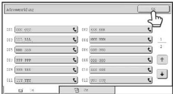 Adressprüfung OK CO1 CCC CO2 KKR CO3 LLL LLG CO4 NRC 0004 CO5 RMD 000 CO6 GOO 000 CO7 PPP PP CO8 GOO 000 CO9 RRR RRR CO10 RSS SSS CO11 TTT TTT CO12 UUU UUU