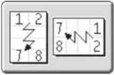 SHARP MX-B382SC - Kopierergebnisse der 8 Visitenkarten-Layouts - 16
