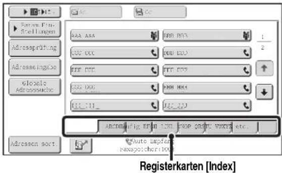 SHARP MX-C312 - Indexanzeige - 1