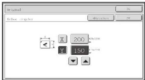 SHARP MX-C312 - Geben Sie das Originalformat ein. - 1